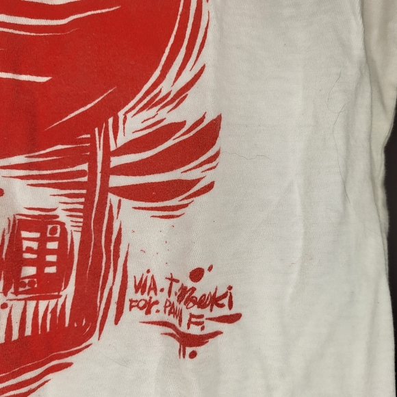 NWT Paul Frank Unreleased T. Campbell Design T Shirt size XSmall - Picture 4 of 9